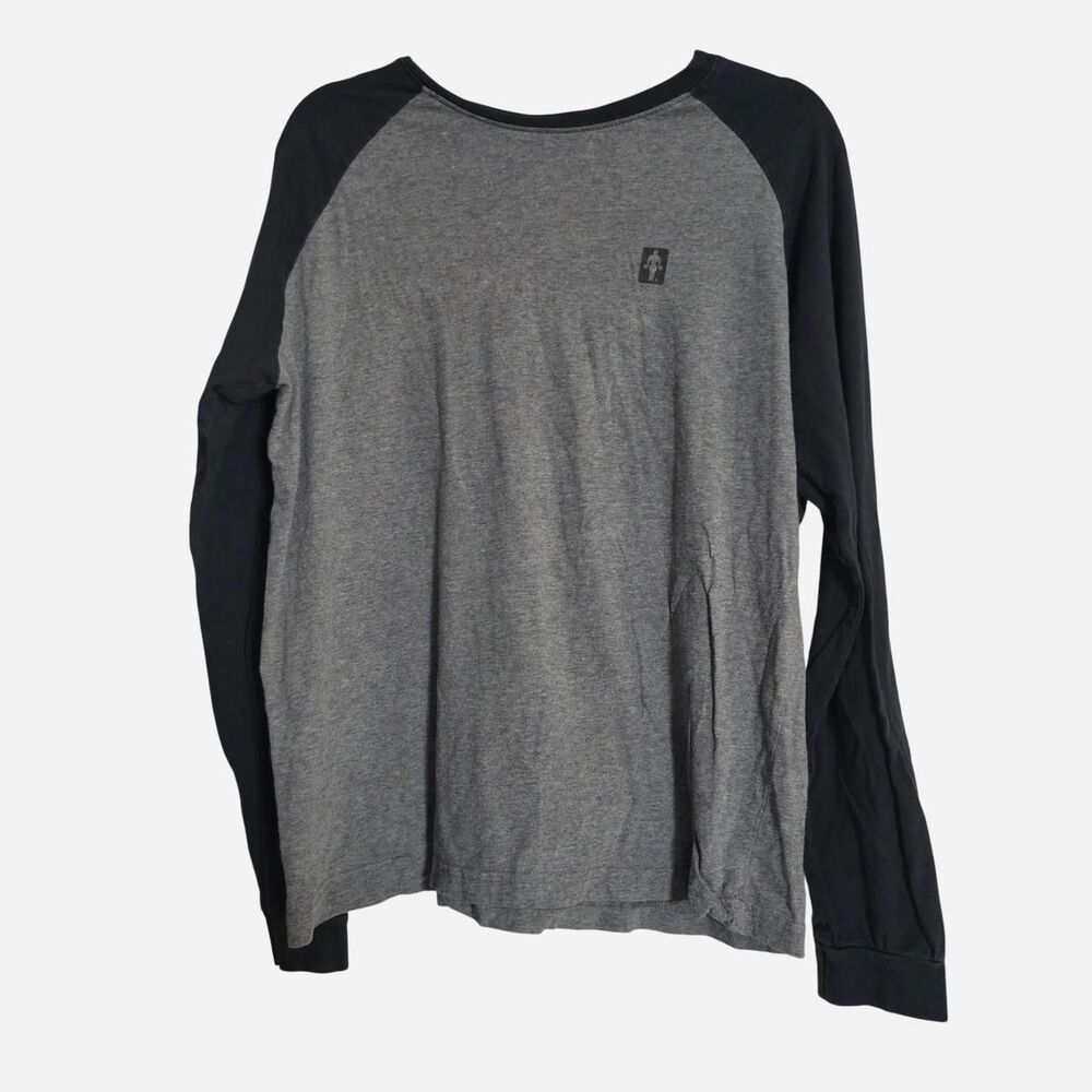Gold-s-gym Men's Grey and Black T-shirt